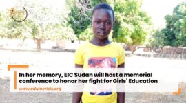 EIC 1ST GIRLS' CONFERENCE ON EDUCATION IN SUDAN